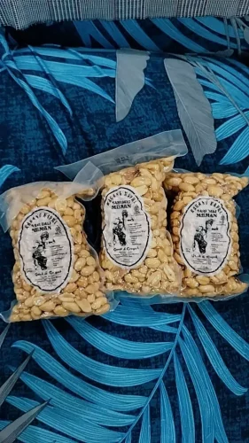 IndoSedap Roasted Garlic Peanut (Kacang Kapri Bali) 300g x2 Twin Pack | Authentic Indonesian Crunchy Snack photo review